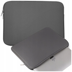 Pokrowiec na laptopa 15,6'' uniwersalny - szary