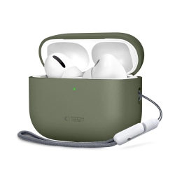 TECH-PROTECT SILICONE APPLE AIRPODS PRO 3 OLIVE GREEN