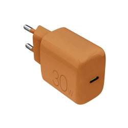 Ładowarka sieciowa Puro Pro Lite 30 W USB-C - pomarańczowa