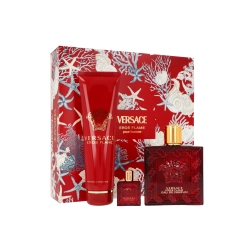 Zestaw Versace Eros Flame Edp 100ml + Shower Gel 150ml + Edp 5ml