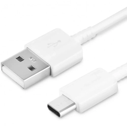 Kabel Samsung EP-DN930CWE USB-A - USB-C 3A 1.2m (Bulk - opakowanie zastępcze) - biały Kabel Samsung EP-DN930CWE USB-A - USB-C 3A 1.2m (Bulk - opakowanie zastępcze) - biały