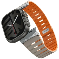 Pasek Skinarma Gemini do Apple Watch     49/46/45/44 mm szary
