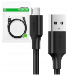 Kabel USB do Micro USB UGREEN  US289 QC 3.0 2.4A 2m (czarny)