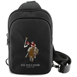 Torebka na telefon US Polo Petit Pique   Crossbody czarny