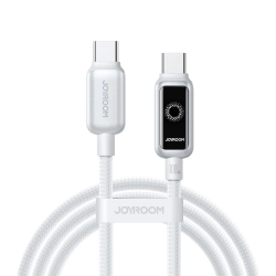 Kabel Joyroom S-A55 StarFlight 100W USB-C - USB-C 1,2m - biały