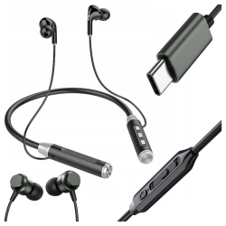 Słuchawki douszne przewodowe Joyroom JR-EC06, Type-C (Szare)