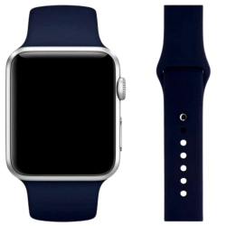 Mercury pasek Silicon Apple Watch 38/40/41 mm niebieski/navy Mercury pasek Silicon Apple Watch 38/40/41 mm niebieski/navy