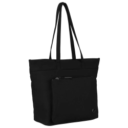 Torebka shopper bag torba damska duża czarna na ramię shopperka a4 PETERSON