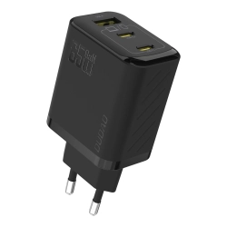 Ładowarka sieciowa Dudao A29 65W GaN 2 x USB-C + 1 x USB-A - czarna