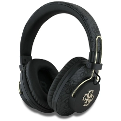 Słuchawki nauszne Guess Bluetooth ENC    Metal 4G Logo czarny