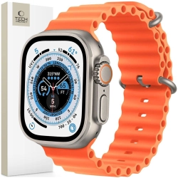 TECH-PROTECT ICONBAND PRO APPLE WATCH 6 / 7 / 8 / 9 / 10 / SE / ULTRA 1 / 2 (44 / 45 / 46 / 49 MM) ORANGE