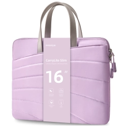 INNOSTYLE DAMSKA TORBA NA LAPTOPA 15 6 16 WODOODPORNA CARRYLITE FIOLETOWA