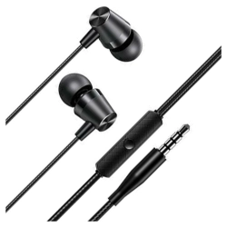 USAMS Słuchawki stereo EP-42 3,5 mmfor set 1szt. czarny/black SJ475HS01-1