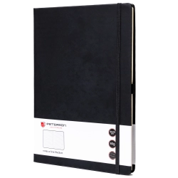 Notes planer B5 Peterson organizer notatnik z gumką elegancki w linie