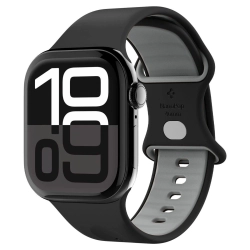 Pasek Spigen Nano Pop na Apple Watch 44 / 45 / 46 / 49 mm - czarno-szary