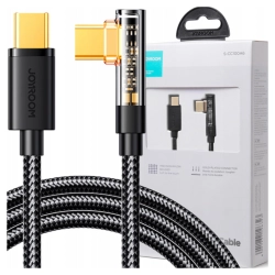 Kabel USB-C do Lightning Joyroom S-CL020A6 1.2m, 20W, kątowy (czarny) Kabel USB-C do Lightning Joyroom S-CL020A6 1.2m, 20W, kątowy (czarny)