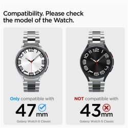 SPIGEN MODERN FIT BAND SAMSUNG GALAXY WATCH 6 CLASSIC (47 MM) SILVER