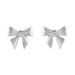 Kolczyki kokardki Aria Rockstar Collection (P25/NUT/04AG)