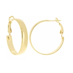 Kolczyki koła 7 cm z kolekcji Classic, eleganckie i stylowe