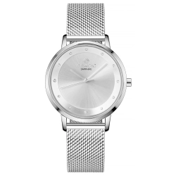Zegarek Damski Giewont Sapphire Srebrny GW4130-B1