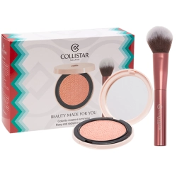 Zestaw Collistar Impeccabile Maxi Blush 09 Sienna 8g + Brush