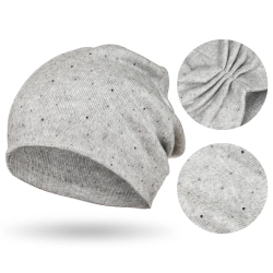 Czapka beanie damska slouchy PETERSON jesień zima