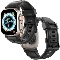 SPIGEN RUGGED ULTRA BAND APPLE WATCH 4 / 5 / 6 / 7 / 8 / 9 / SE / ULTRA 1 / 2 (42 / 44 / 45 / 49 MM) MATTE BLACK