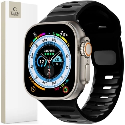 TECH-PROTECT ICONBAND LINE APPLE WATCH 6 / 7 / 8 / 9 / 10 / SE / ULTRA 1 / 2 (44 / 45 / 46 / 49 MM) BLACK