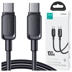 Kabel Joyroom Multi-Color Series A14 Lightning / USB-A 2.4A 1.2 m - czarny