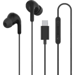 Słuchawki przewodowe Xiaomi BHR8930GL dokanałowe USB-C z pilotem - czarne