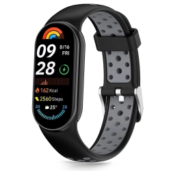 Pasek Tech-Protect IconBand Air na Xiaomi Smart Band 8 / 9 / 10 / NFC - czarno-szary