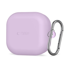TECH-PROTECT SILICONE HOOK SAMSUNG GALAXY BUDS 4 / 4 PRO LAVENDER