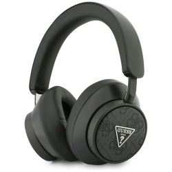 Słuchawki nauszne Guess 4G Triangle Logo Bluetooth czarny