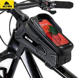 WILDMAN Etui/uchwyt rowerowy M M30 1L    sakwa na ramę czarna/black