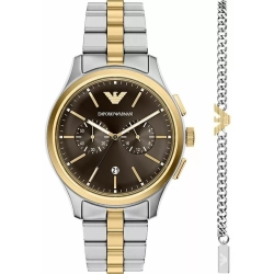 Zegarek Męski Emporio Armani Dario Chronograph AR80084SET + BOX