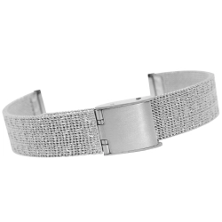 Bransoleta Fashion Mesh Srebrna IPS 12 mm FA12S