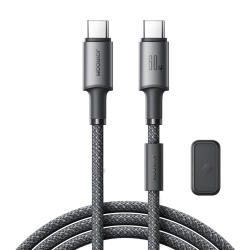 Kabel USB-C - USB-C Joyroom S-A50, 60W, 1,2m szary
