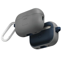 UNIQ etui Clyde Lock Case AirPods Pro 2(2022/2023) szaro-niebieski/chalk grey-marine blue