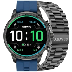 Smartwatch Gravity Czarny Pasek + Bransoleta GT41-2 Smartwatch Gravity Czarny Pasek + Bransoleta GT41-2