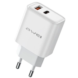 AWEI ład. siec. PD81-EU 22.5W GaNbiała/white