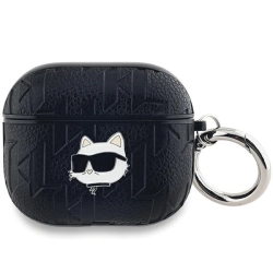 Karl Lagerfeld KLA3PGCHPK AirPods 3cover czarny/black Monogram Choupette Head