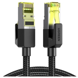 Kabel Ugreen NW150 30791 Ethernet RJ45 Cat 7 10Gbps 10m - czarny