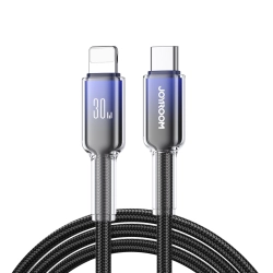Kabel USB-C Lightning Joyroom S-A42 30W 1.2m czarny