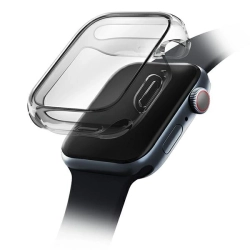 UNIQ etui Garde Apple Watch Series 7/8/9 41mm. szary/smoked grey UNIQ etui Garde Apple Watch Series 7/8/9 41mm. szary/smoked grey