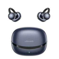 Słuchawki TWS USAMS R03 Echo Clip-on     Bluetooth 6.0 bezprzewodowe niebieski