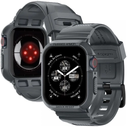 SPIGEN RUGGED ARMOR PRO APPLE WATCH 4 / 5 / 6 / 7 / 8 / 9 / SE (44 / 45 MM) DARK GREY