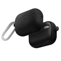 UNIQ etui Clyde Lock Case AirPods Pro 2(2022/2023) czarno-ciemnoszary/charcoal-dark grey
