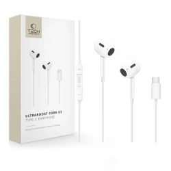 Słuchawki Tech-Protect Ultraboost Core G2 USB-C - białe
