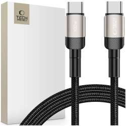 TECH-PROTECT ULTRABOOST EVO TYPE-C CABLE PD100W/5A 200CM TITANIUM