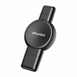 AWEI ład. do zegarka Apple/Samsung Watch W26 czarny/black